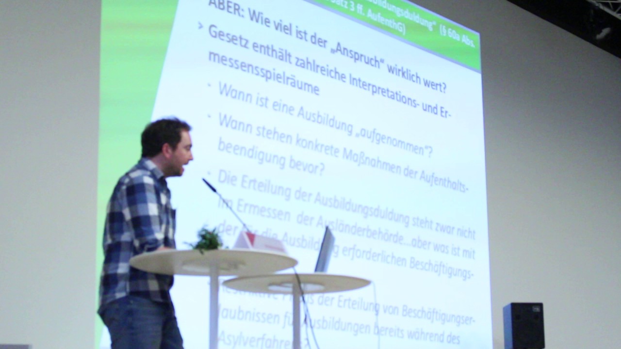 Das Integrationsgesetz: Die Ausbildungsduldung
