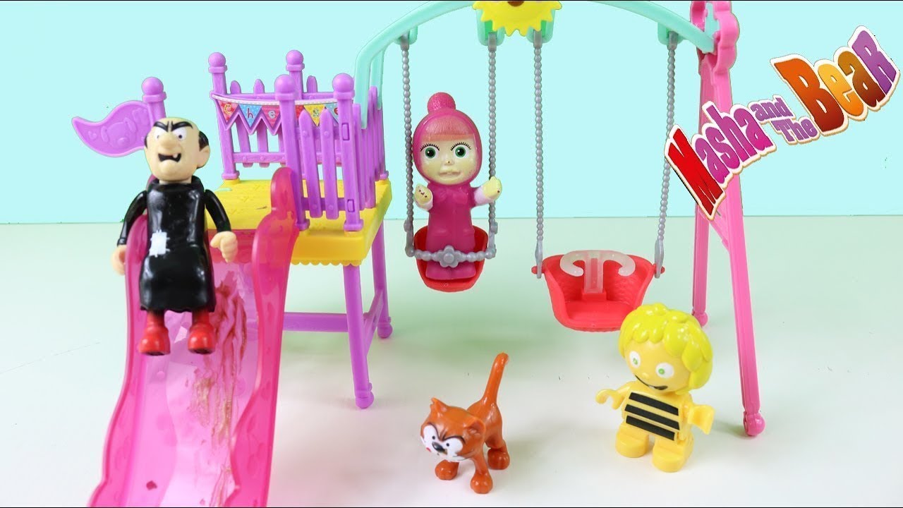 Ο Δρακουμέλ διώχνει τη Μάσα από την παιδική χαρά! - Παιδική χαρά