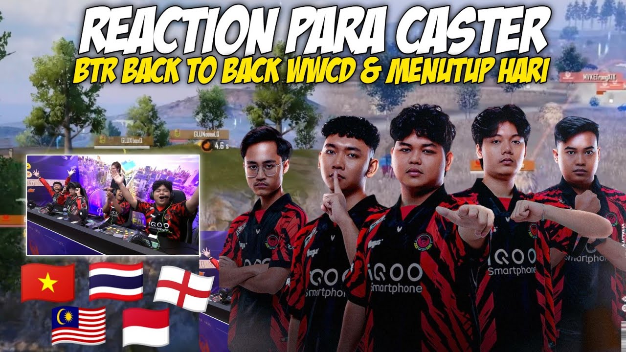 3 MATCH SELESAI! REACTION CASTER SEA BTR BACK TO BACK WWCD | PMSL SEA FALL 2025
