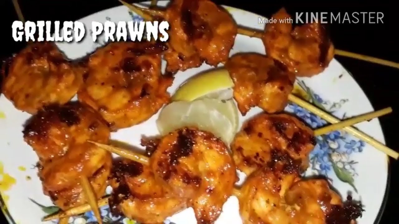 How to make grill prawns at home || by Ayesha's Kitchen