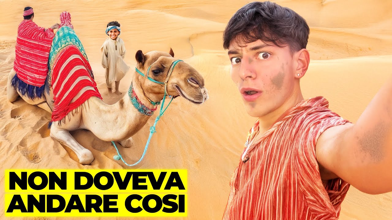 BLOCCATO nel DESERTO, incontro una FAMIGLIA che VIVE L&Igrave;..
