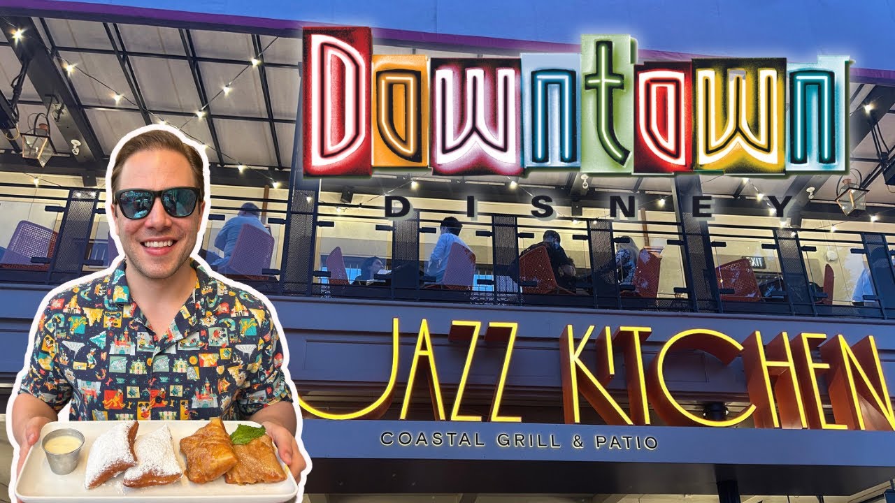 Jazz Kitchen Coastal Grill & Patio NEW Menu & Decor | Review | Downtown Disney | Disneyland Resort