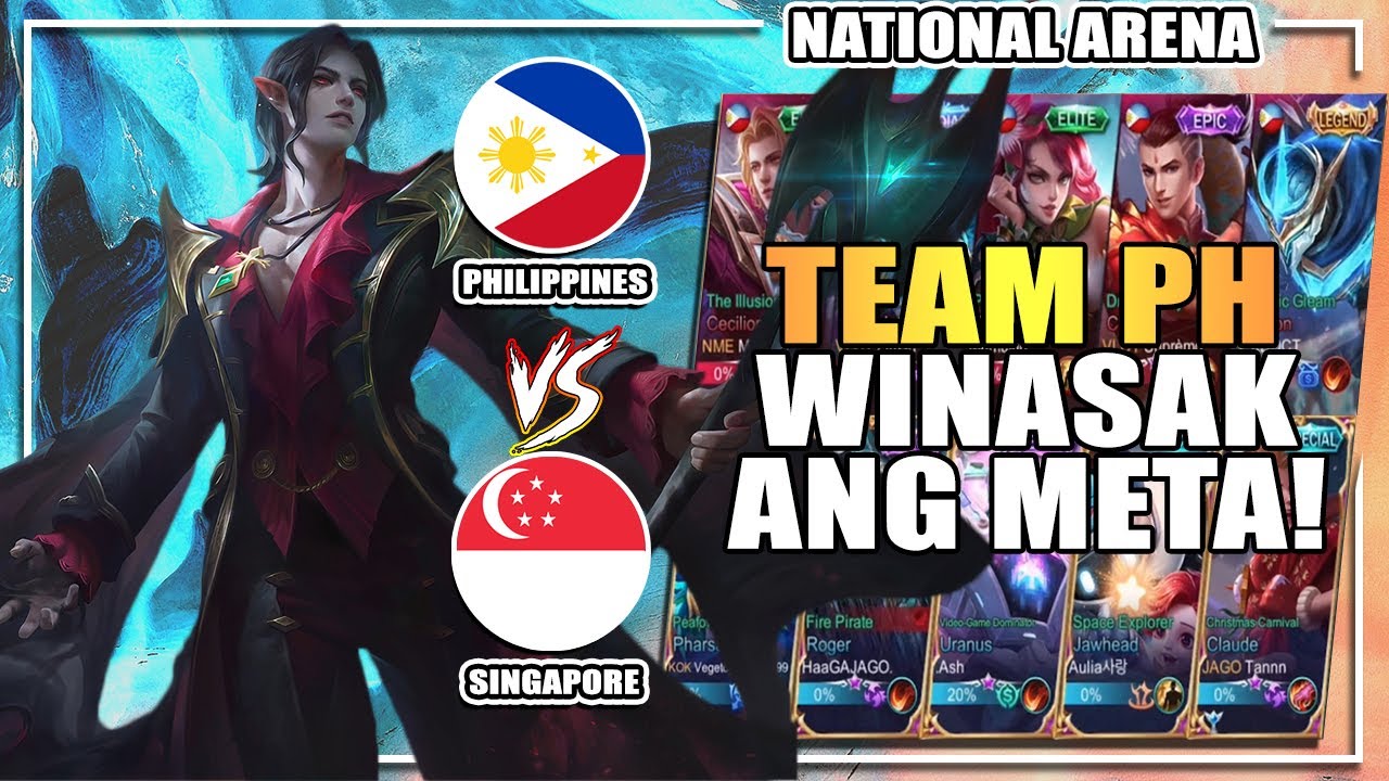 TEAM PH WINASAK YUNG CHAMPIONSHIP META NG SINGAPORE!