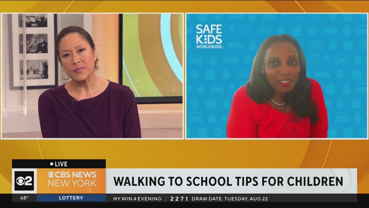 Safety tips for walking to school this fall