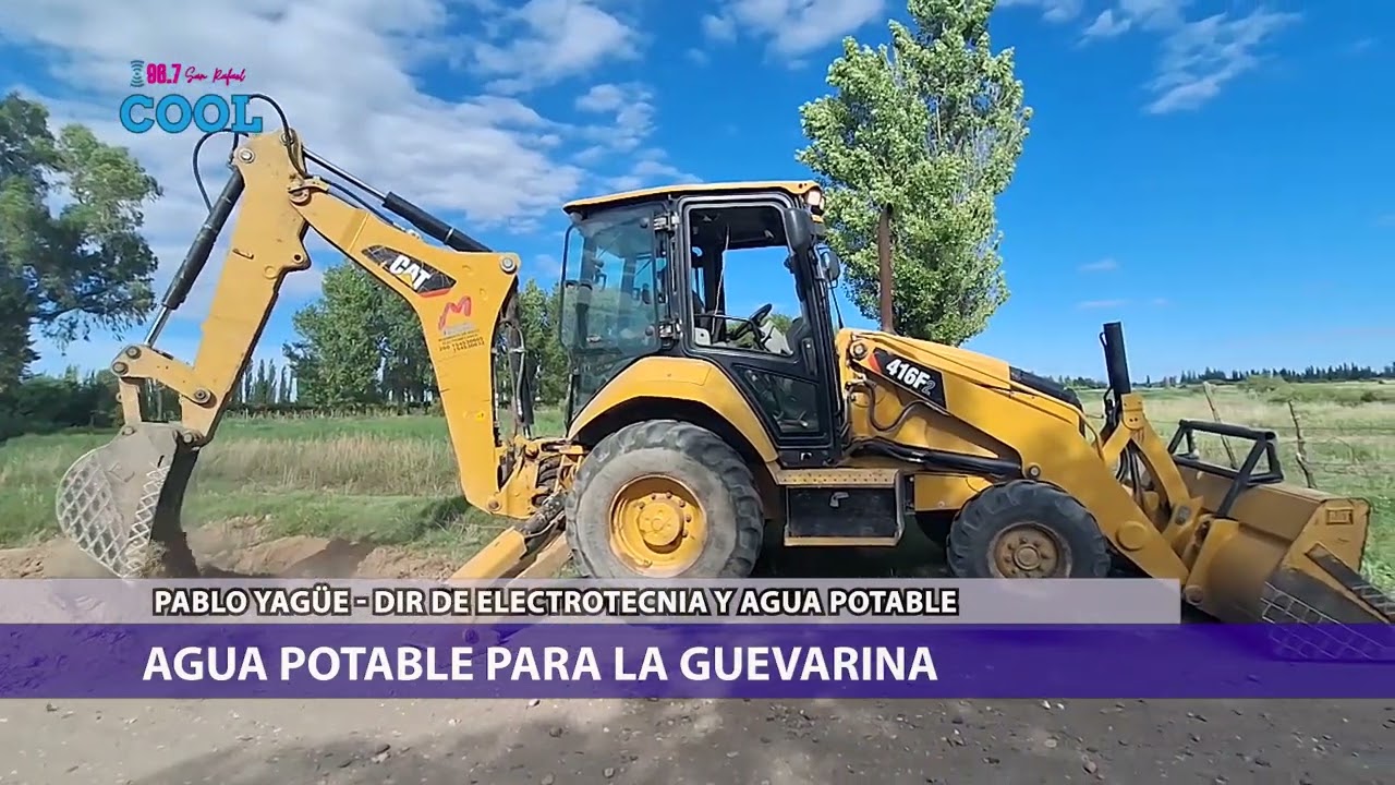 💧🚜 La Izuelina: extienden 5 km de red de agua potable para 45 familias