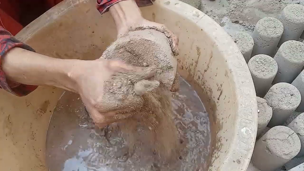 Fine softy sand crumble  water dipping 🤤Asmr satisfying videos water dipping 