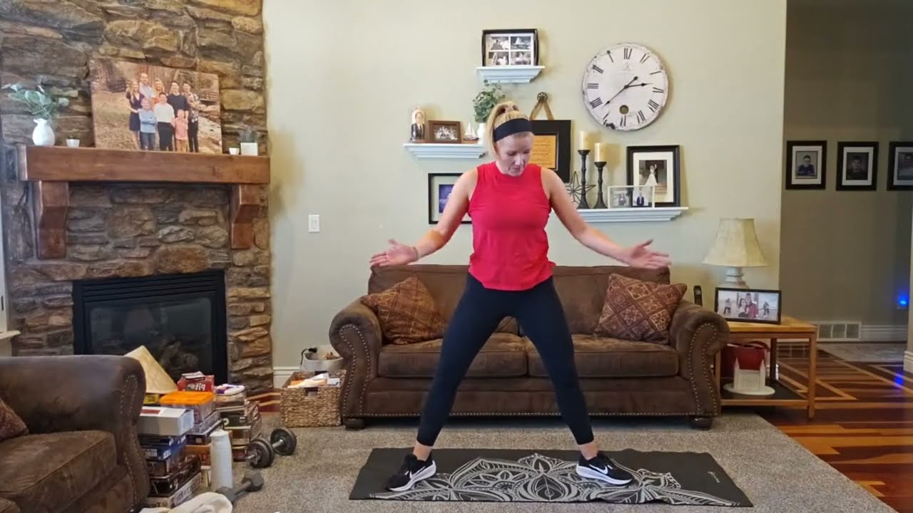 35ish minute FULL BODY STRENGTH TRAINING (HIIT style) WORKOUT with optional 7.5 minute finisher 🔥