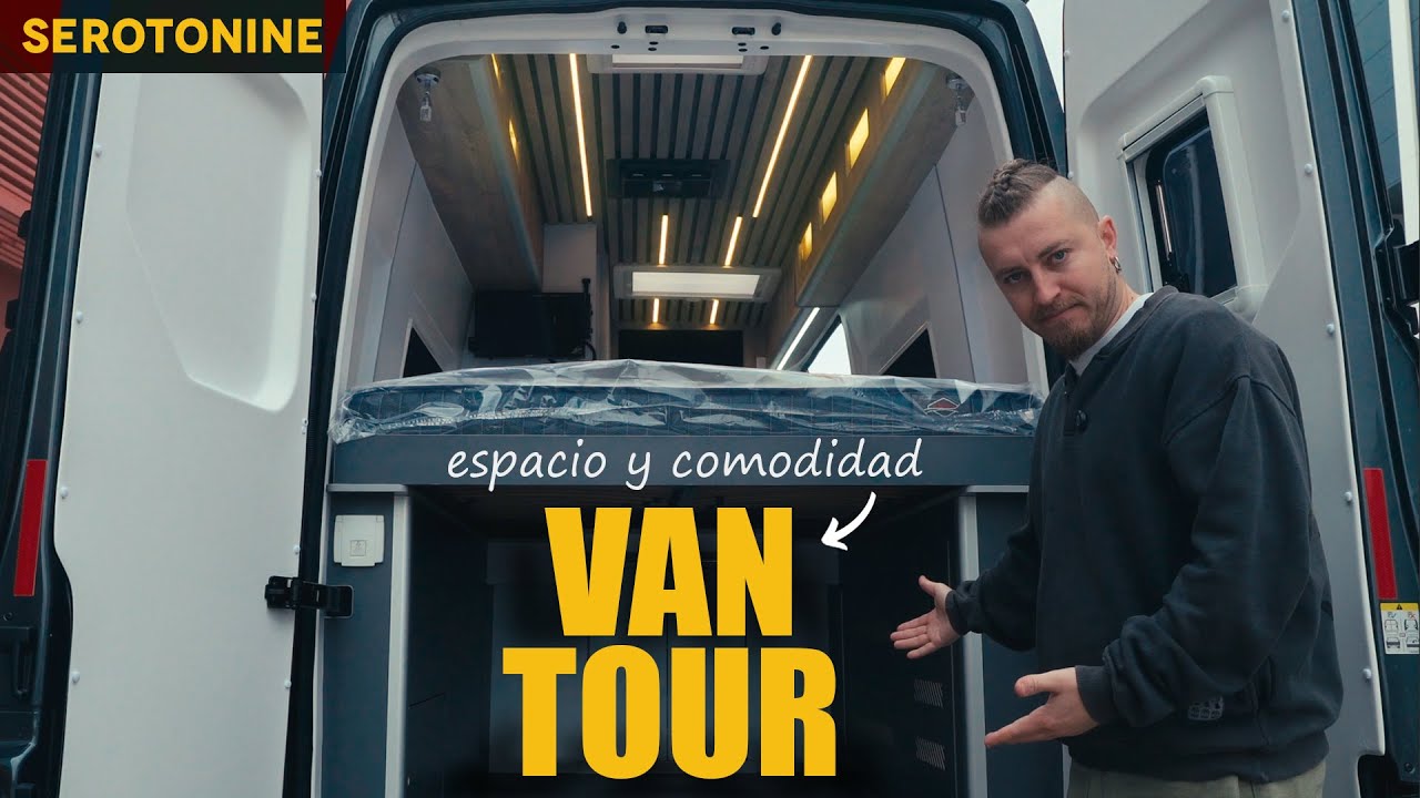 VAN TOUR 🔥 La camper diferente y súper alta - SEROTONINE