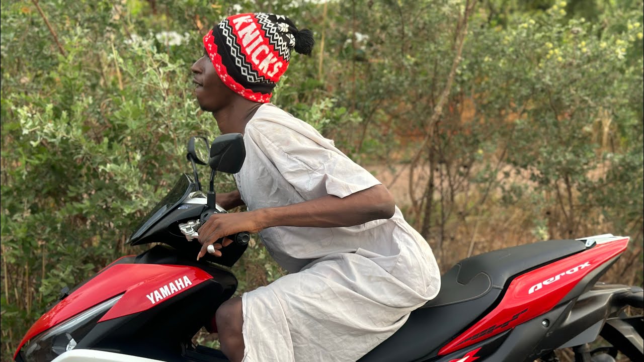 La disparition de la nouvelle moto😂