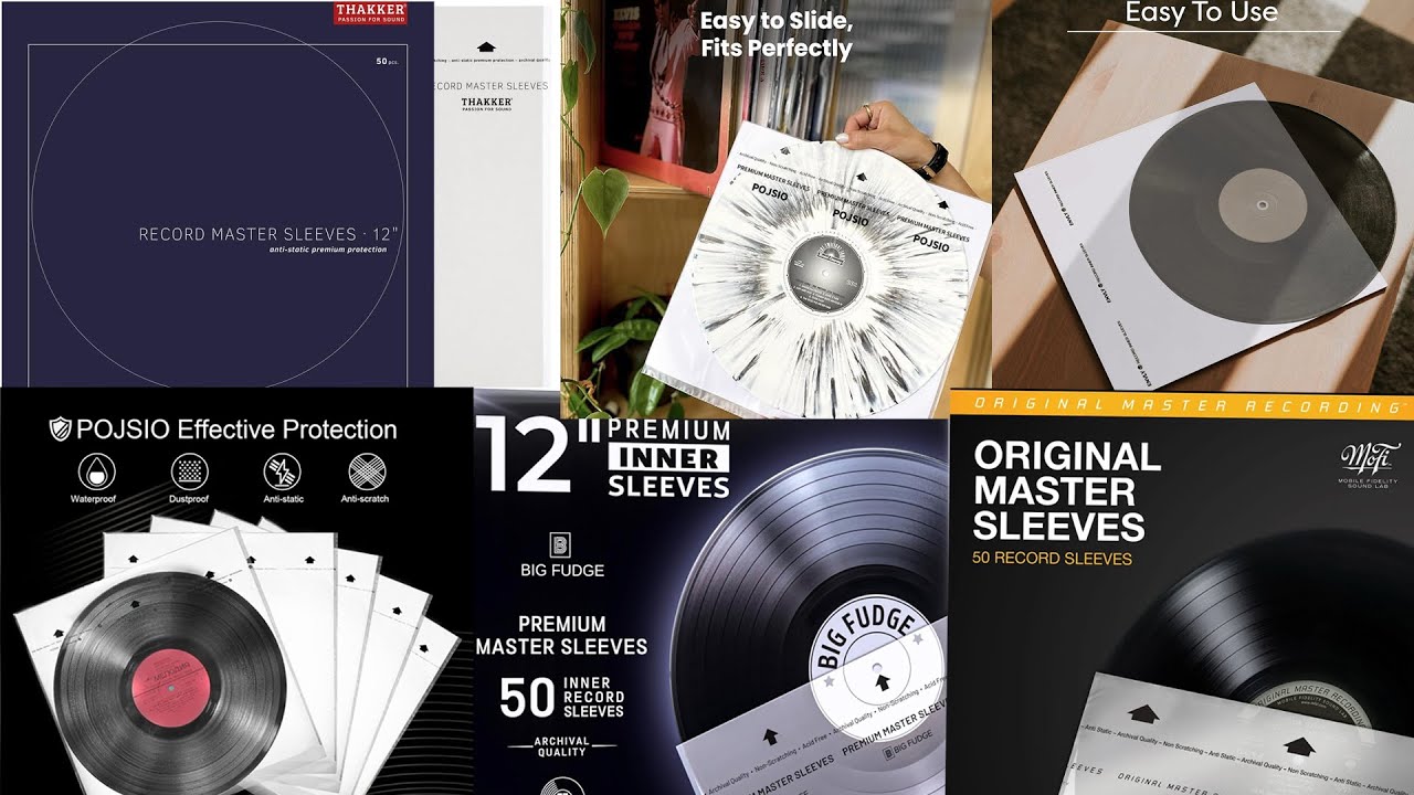 Quels sont les meilleurs inner sleeves pour vos vinyles ?