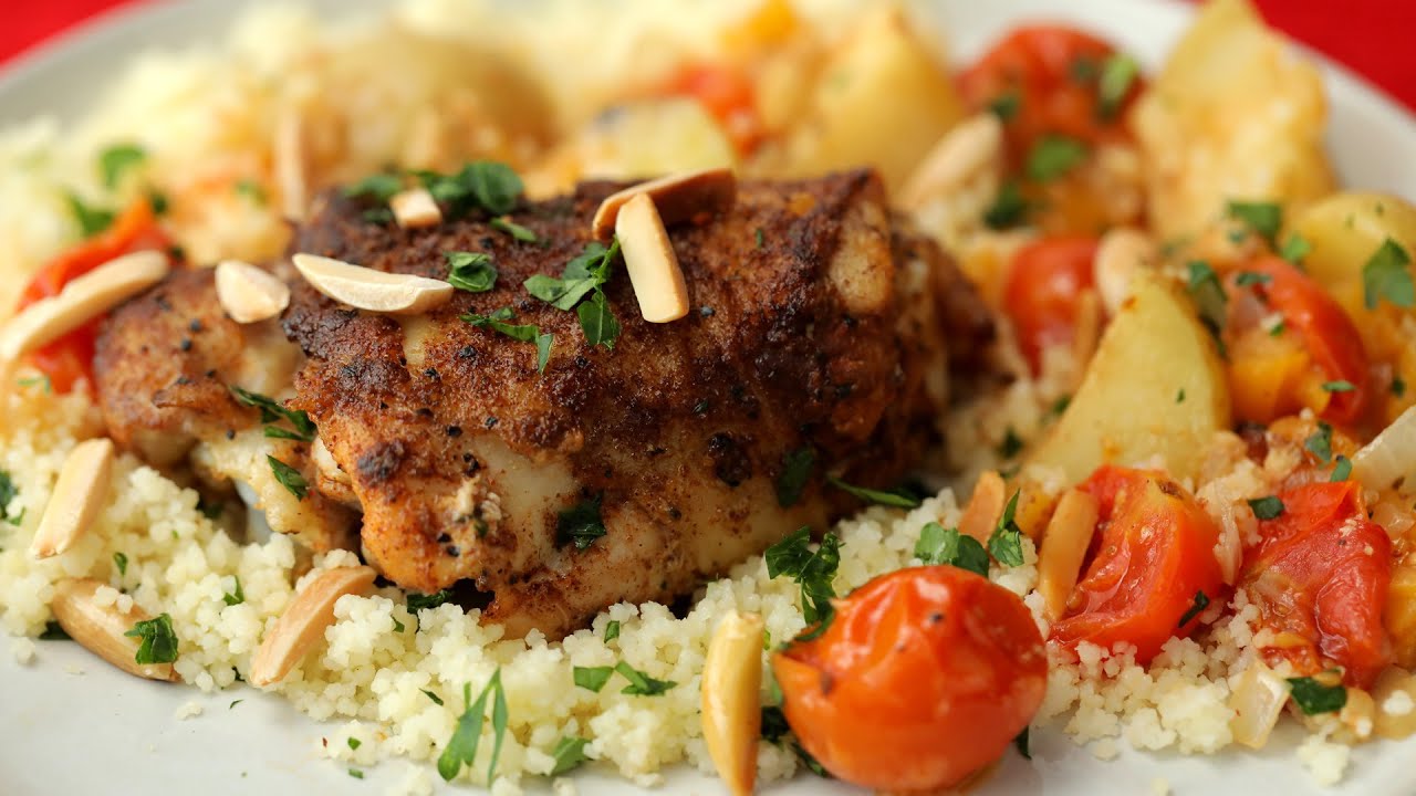 How to Make Chicken Tagine &bull; Proper Tasty