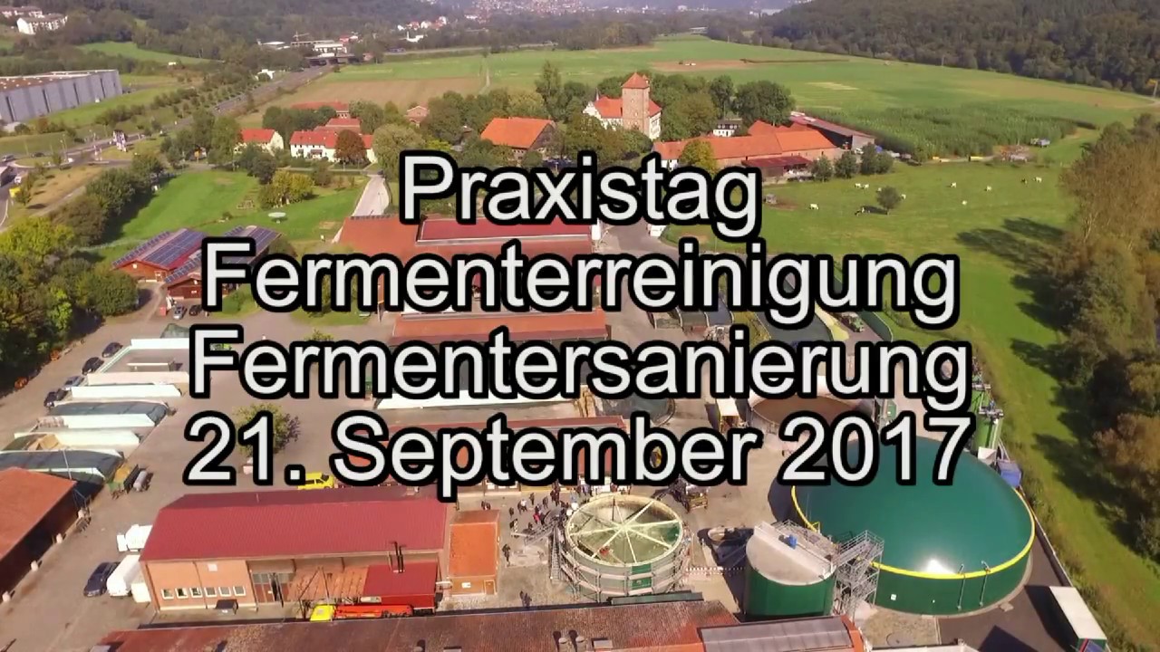 Praxistag zur Fermenterreinigung und -sanierung 2017