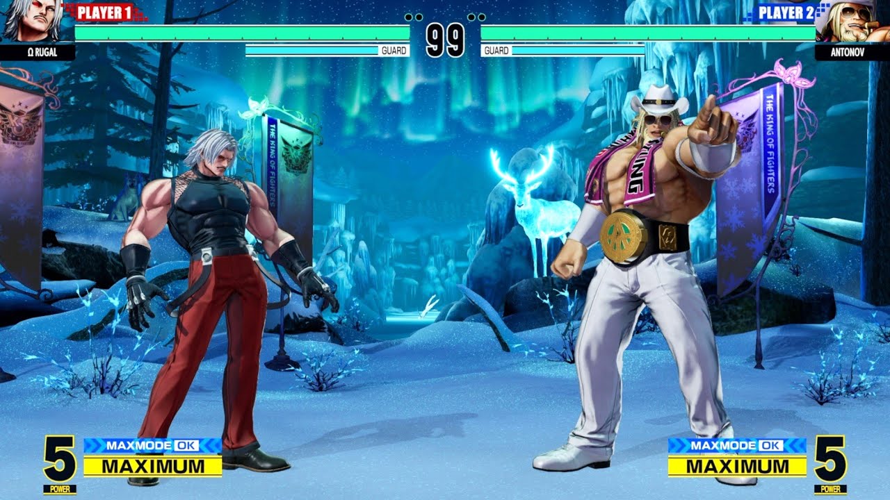 Omega Rugal vs Antonov (Hardest AI) - KOF XV (PS5 4K 60FPS)