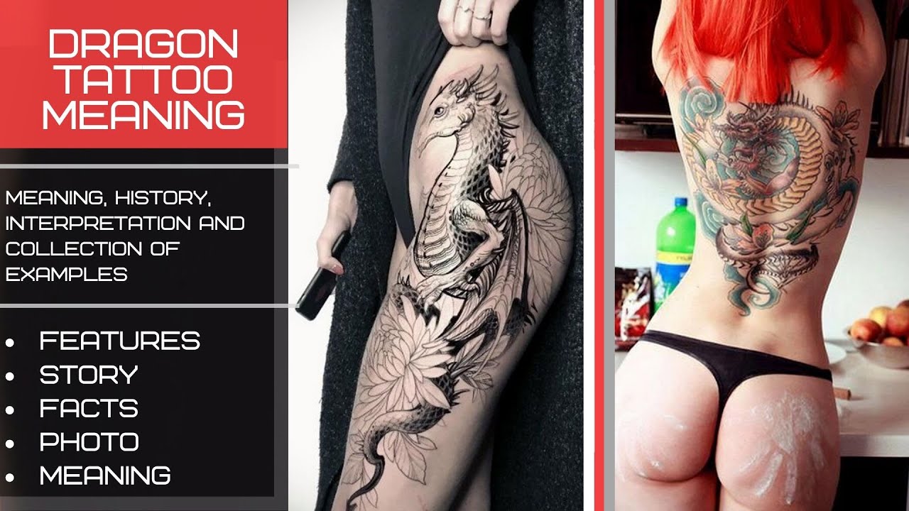 Dragon tattoo meaning - facts and photos for tattoovalue.net