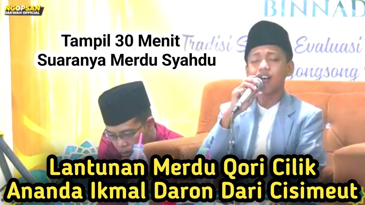 Qori Cilik Terbaru || Ananda Ikmal Daron Dari Cisimeut