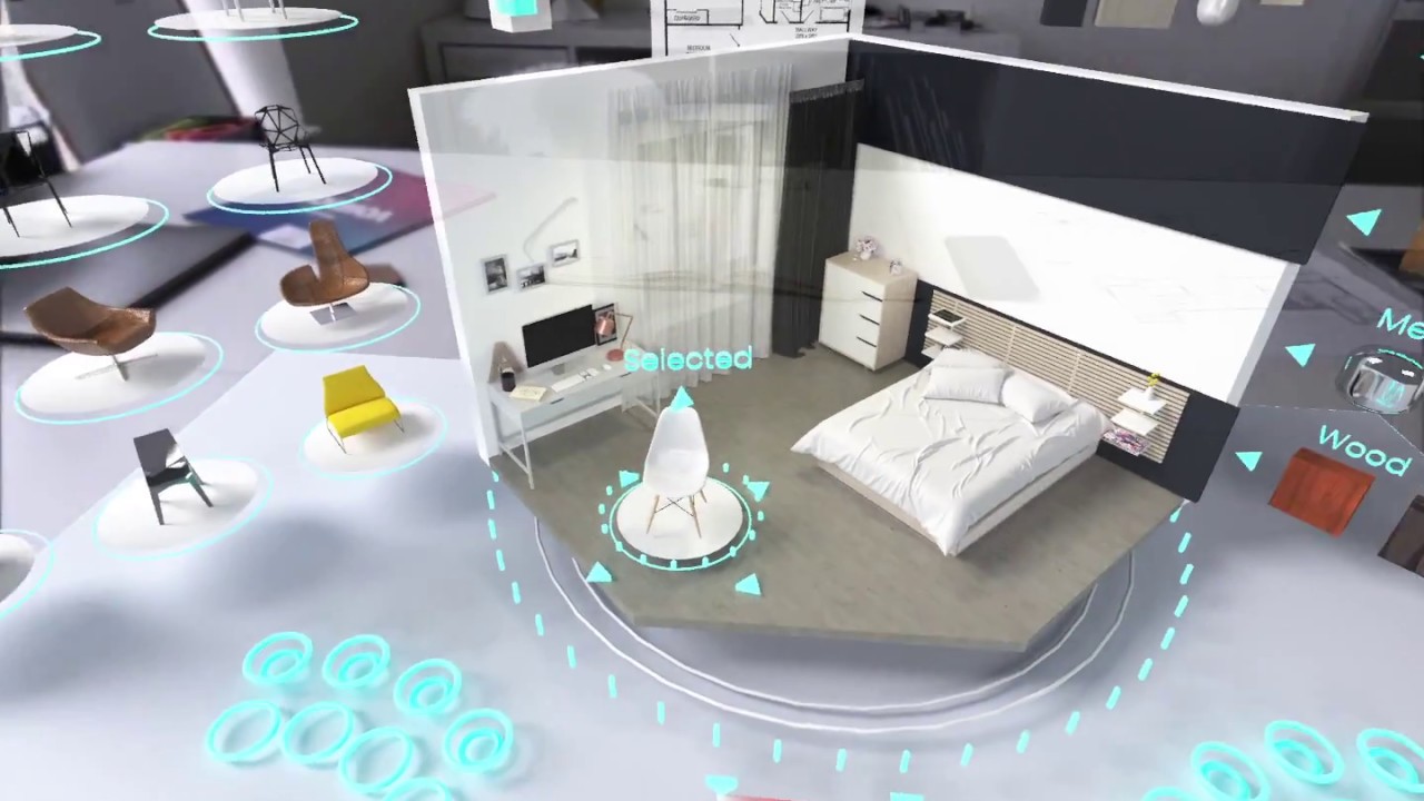 The concept of AR tool for Interior Design #2