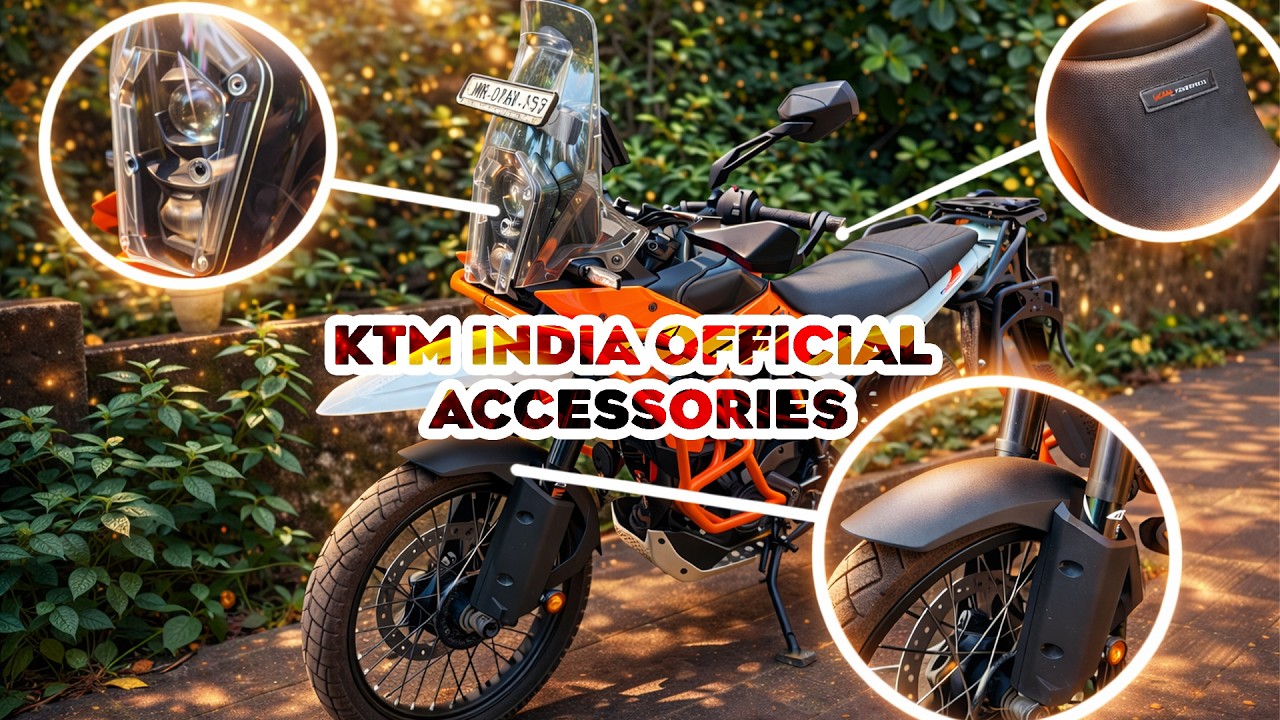 Installing Official KTM Powerparts Accessories😍 #adventure390