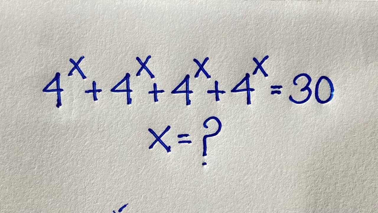 Only 10% Students solve this Exponential maths olympiad question |