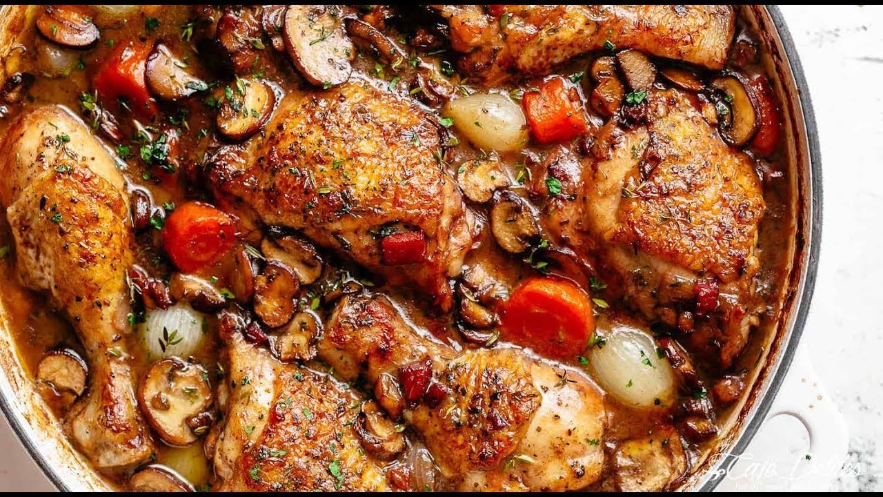 Recipe: Chicken Stew (Coq au Vin) – Tender, Herb-Infused Comfort