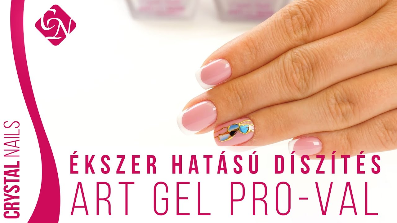 Ékszer hatású díszítés Art Gel PRO-val