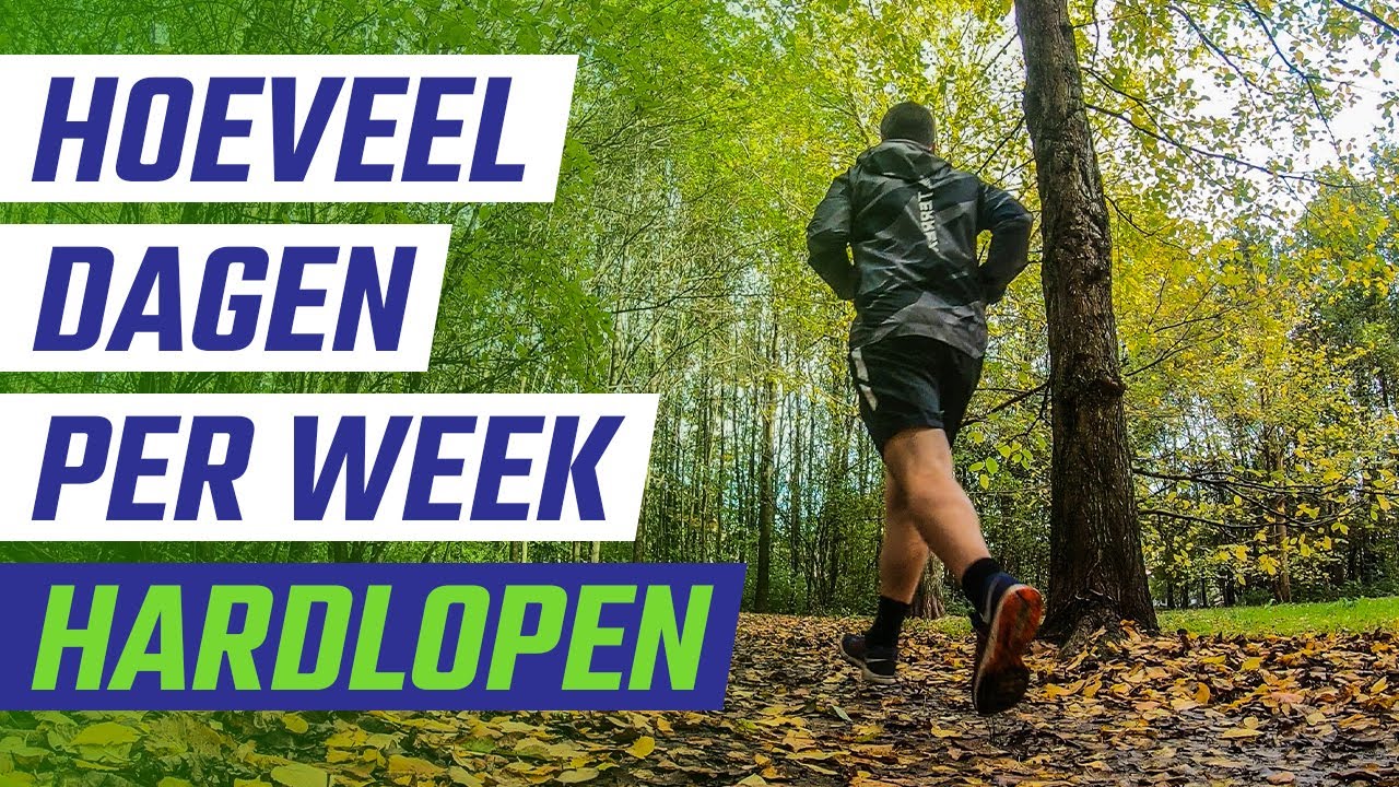 Hoeveel dagen per week zou je moeten hardlopen?