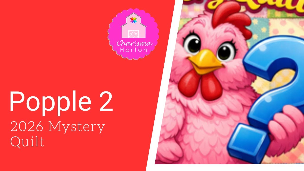 Загадочное лоскутное одеяло Popple 2026 ~ Неделя 2