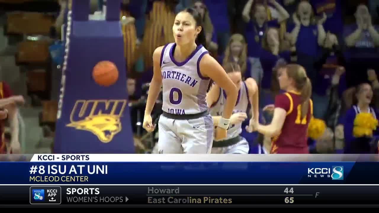 Maya McDermott scores 37 and Northern Iowa beats No. 8 Iowa State 87-75