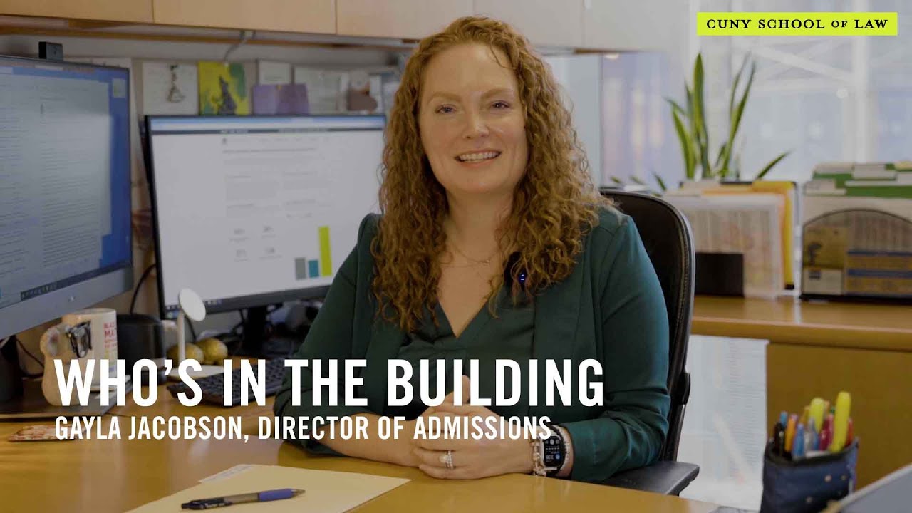 Who's In The Building || With Gayla Jacobson, Director of Admissions