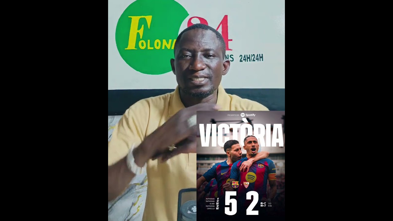 #folona24 : 🗞️ Débriefing ✍️✍️✍️ Festival offensif du Barça : Séville subit la loi catalane (5-2) »