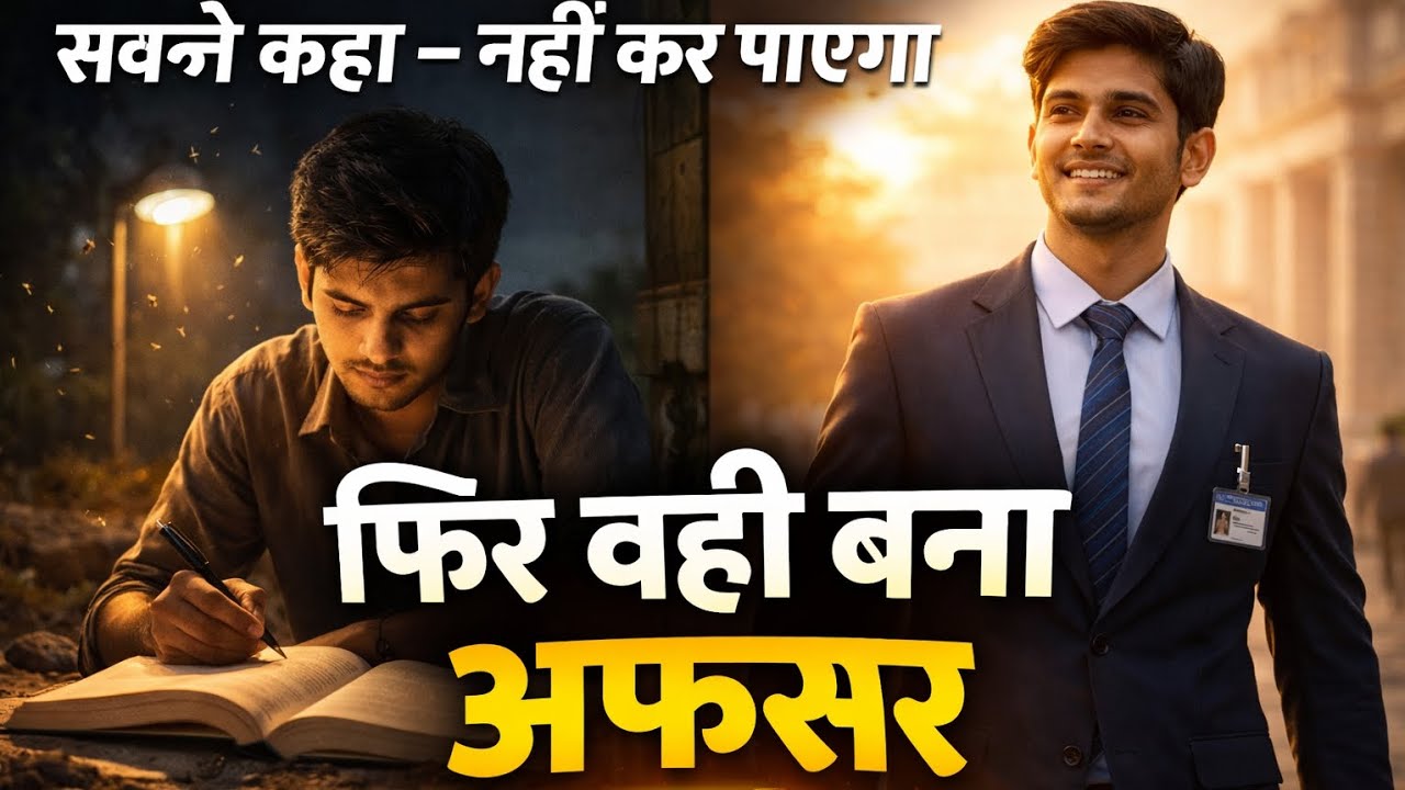 गरीब लड़का बना अफसर | एक सच्ची प्रेरणादायक कहानी..#story #viral #treanding #motivaionalstory #like