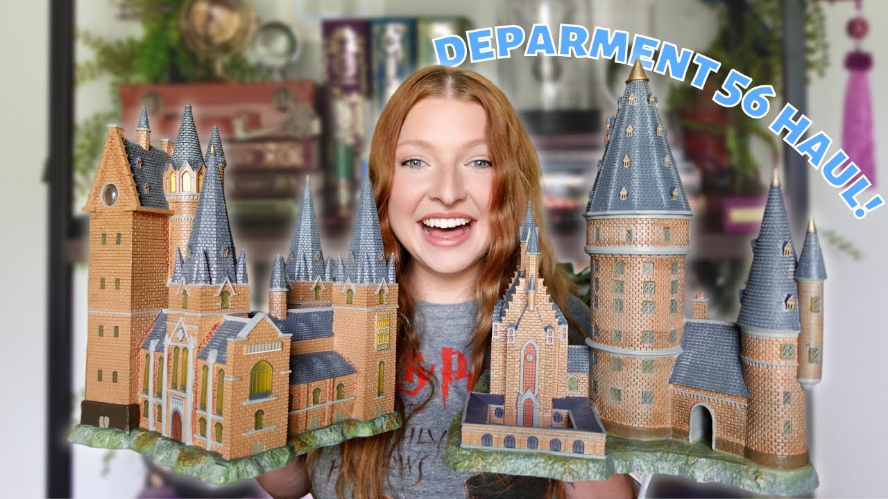 Harry Potter Christmas Village UNBOXING Haul | Department 56 Hogwarts Castle