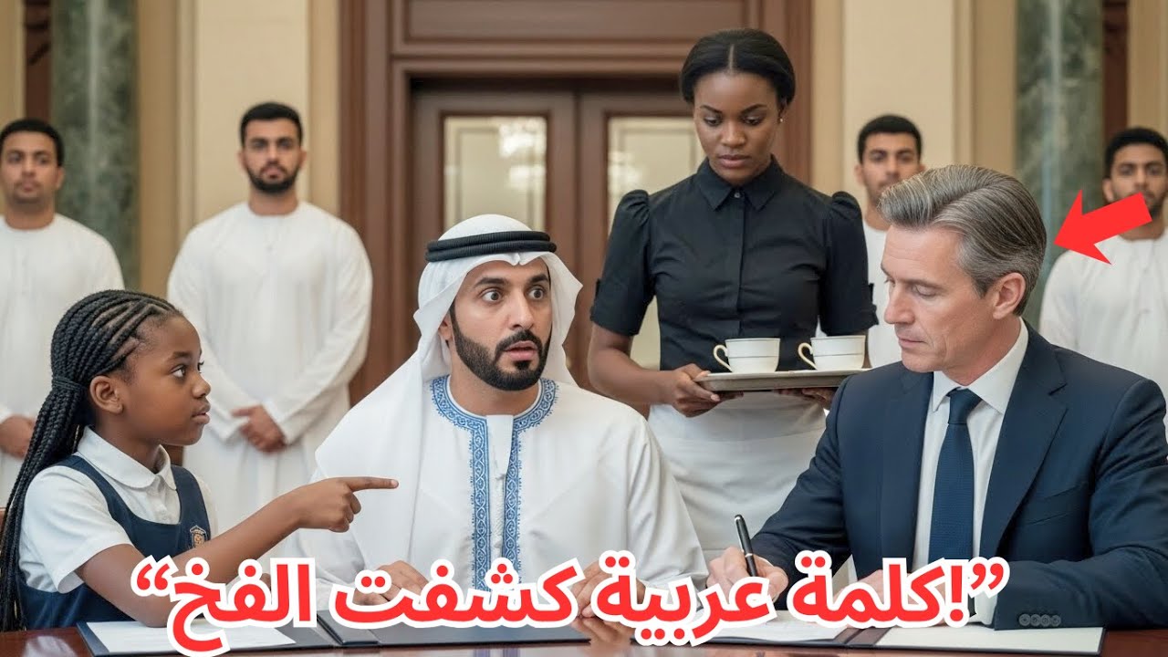 ابنة الخادمة تكشف فخًّا عربيًا أخطر من نصف مليار دولار… قبل ثوانٍ من توقيع الصفقة!