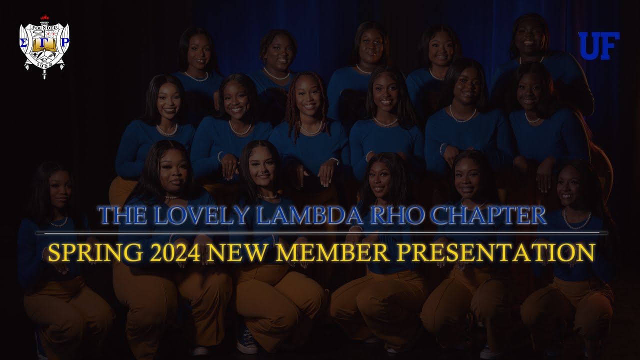 Spring 2024 New Member Presentation | Lambda Rho Chapter of Sigma Gamma Rho Sorority, Inc.