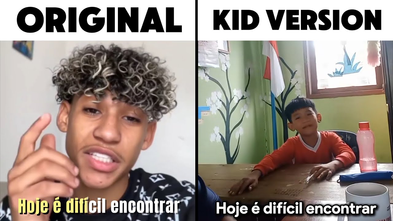 MC Xangai Menina Do Job Original vs K1d Version