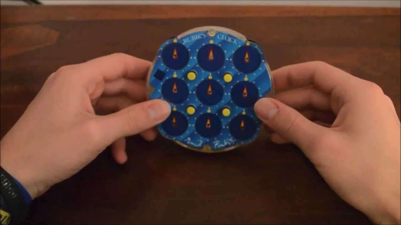[How to Get Fast] Rubik's Clock - Kit Clement