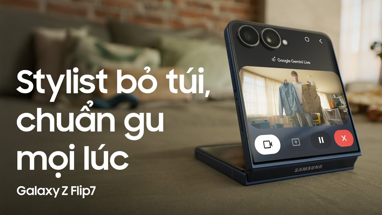 Trợ l&yacute; AI bỏ t&uacute;i | Gợi &yacute; outfit | Galaxy Z Flip7 | Samsung
