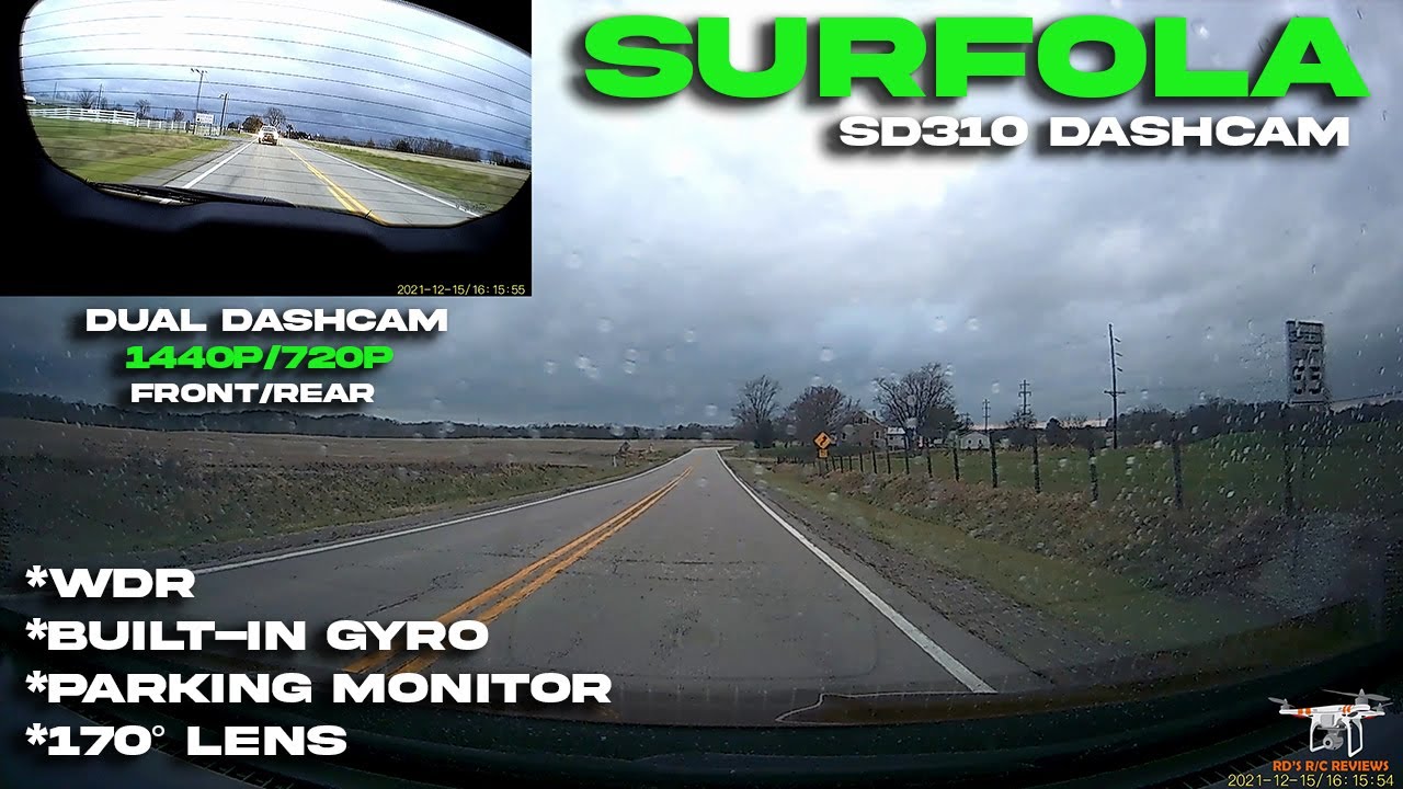 Surfola SD310 1440p Dual Front Rear Dashcam Review | Best Budget ($44) Dashcam?