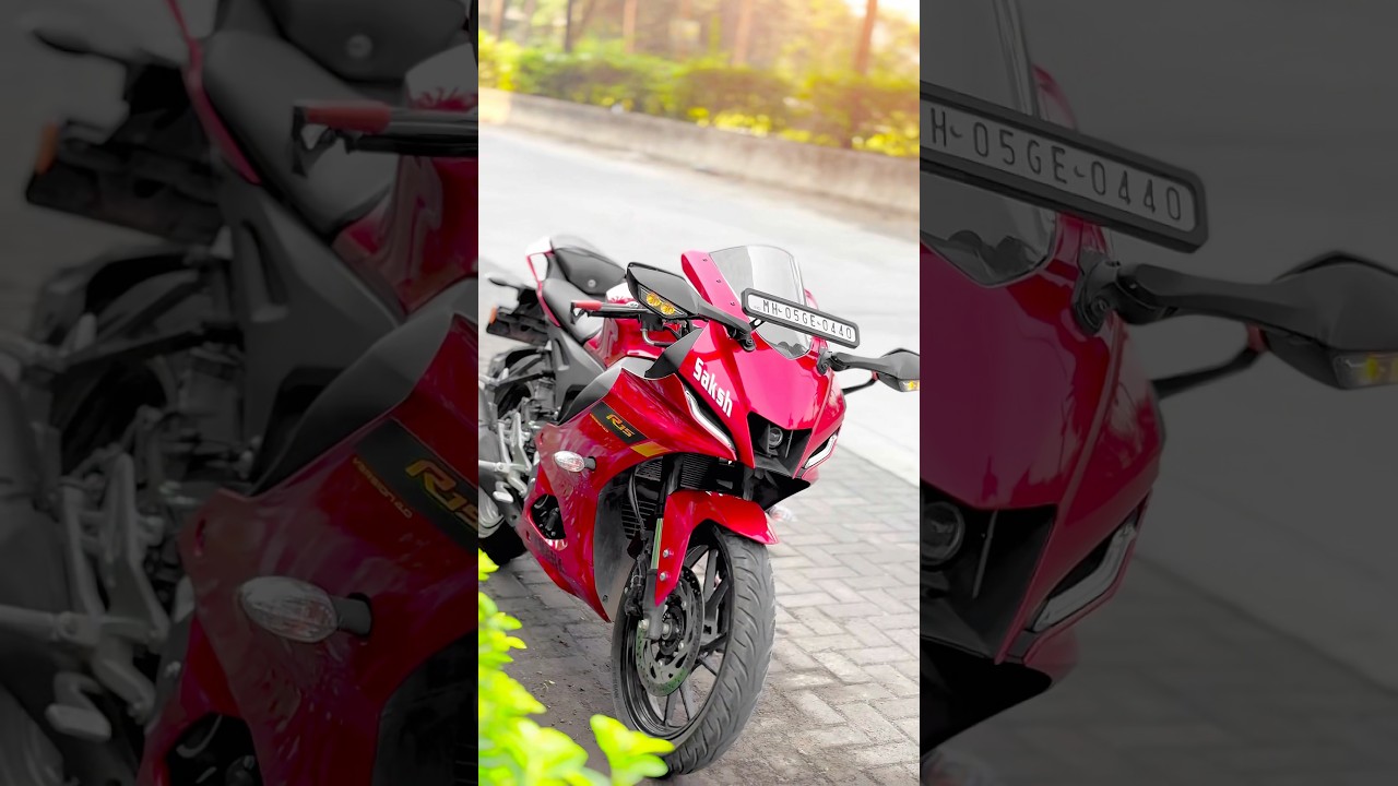 NEW 2025 R15 V4 METALLIC RED🔥 