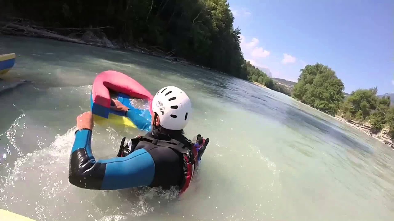 Hydrospeed sur la Durance - Embrun - Hautes Alpes - Juillet 2015
