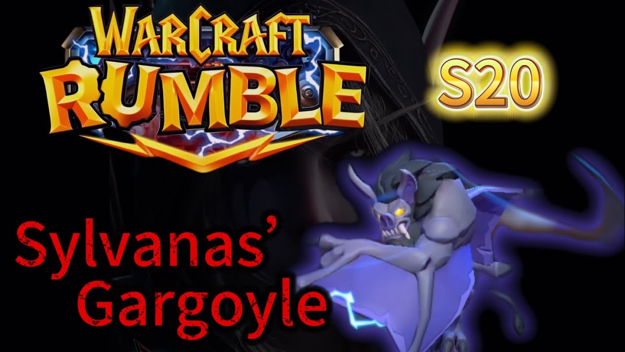 Warcraft Rumble S20  Sylvanas’ Garg Deck【女王天鬼】顶着炸树流大螺丝上分#warcraftrumble 