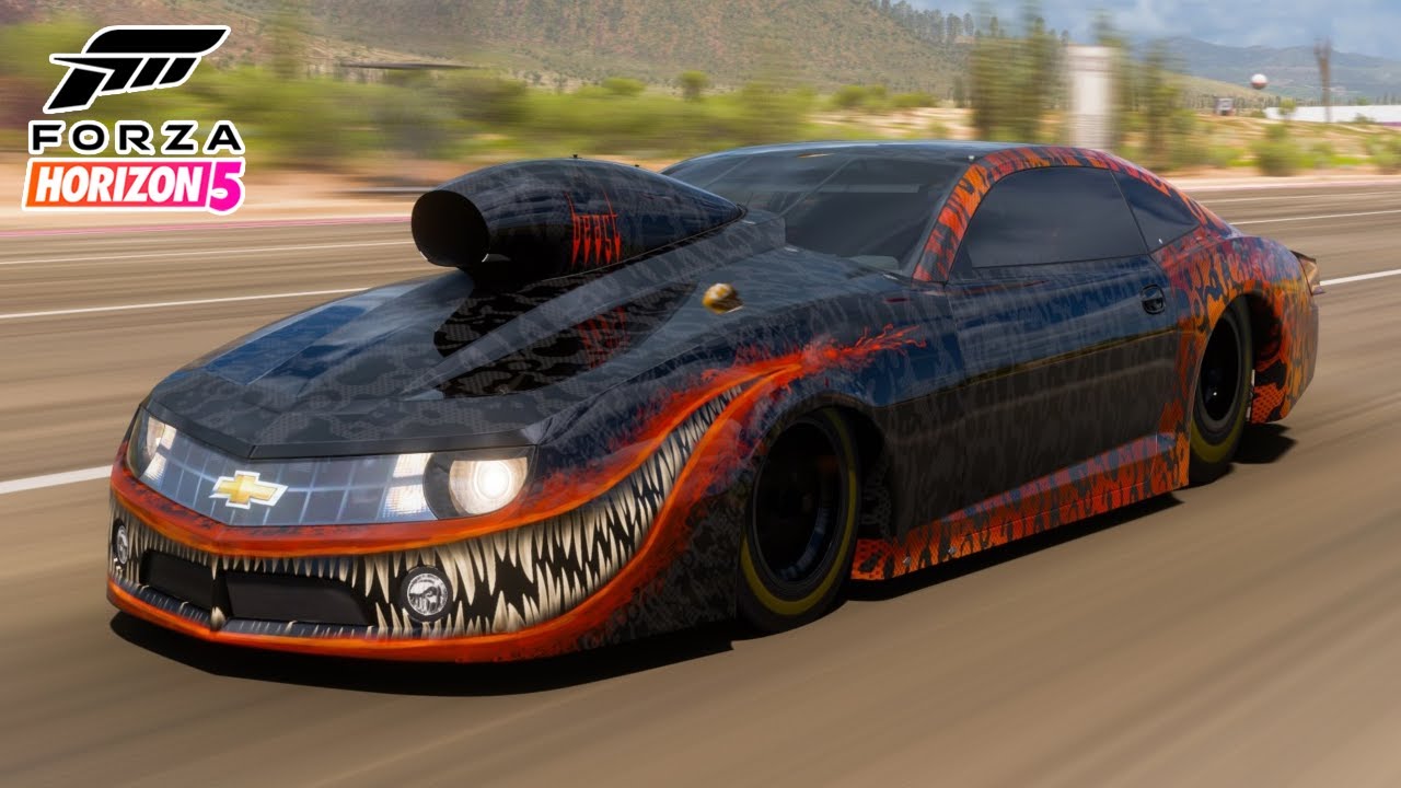 Forza Horizon 5 - ปีศาจแห่งทางตรง (Chevrolet Summit Racing Pro Stock Camaro)