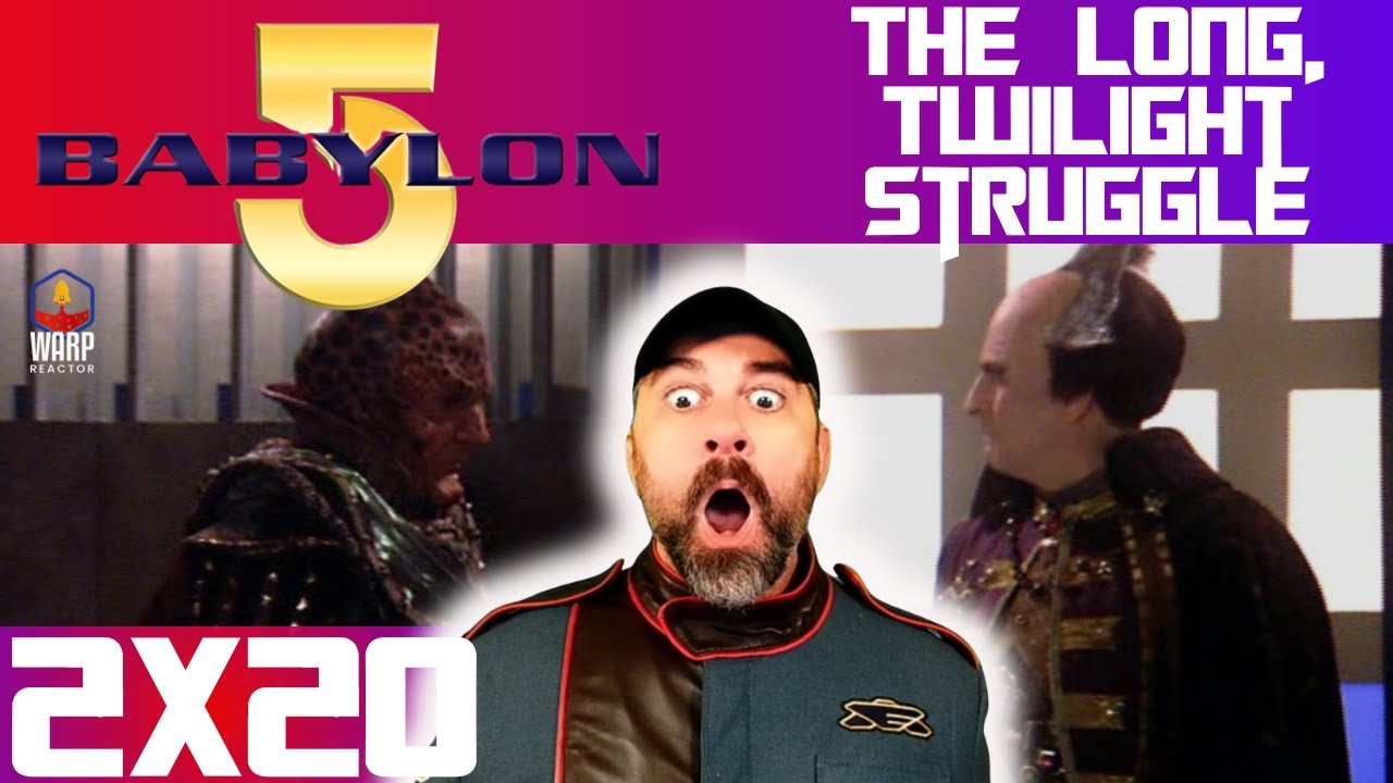 Babylon 5 2x20 'The Long, Twilight Struggle' - Why This Episode is PERFECTION! REACTION & REVIEW!
