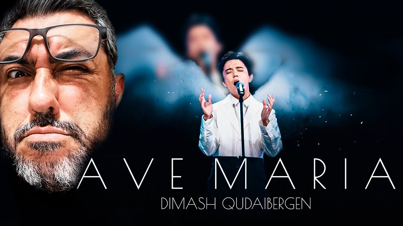 REAGINDO (REACT) a DIMASH - Ave Maria New Wave 2021 | Análise Vocal por Rafa Barreiros