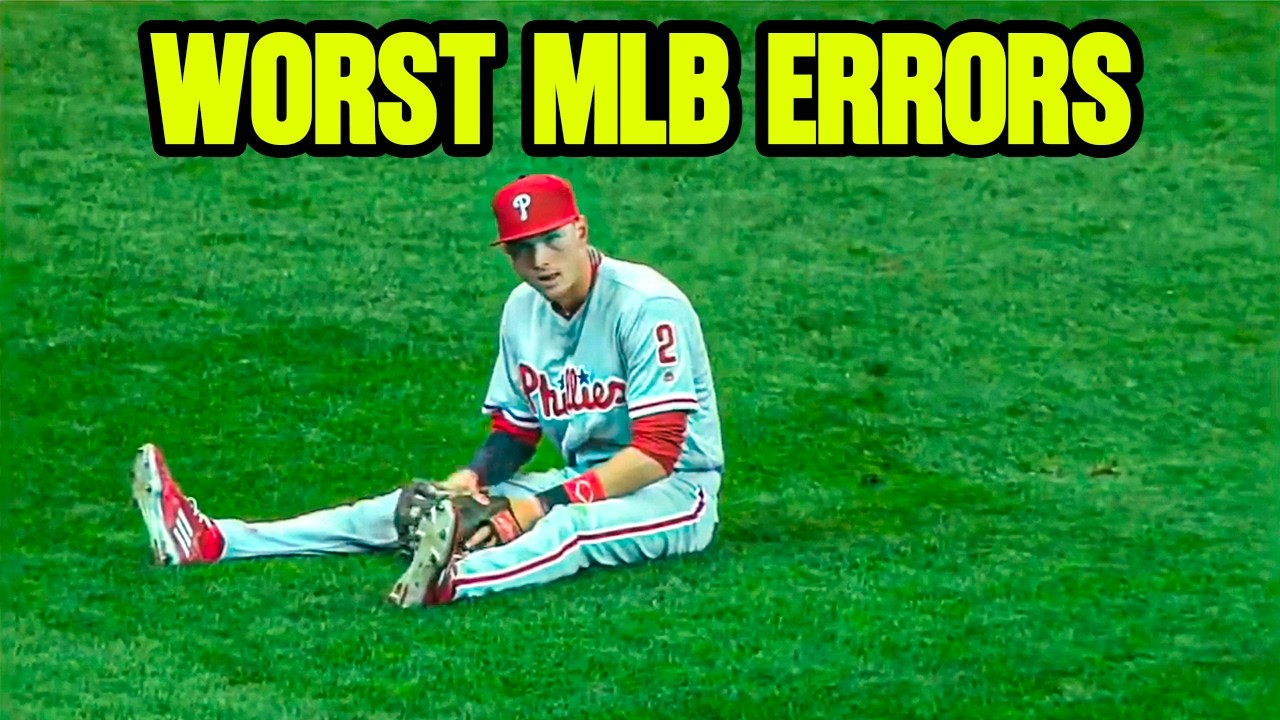 MLB // WORST Errors In Baseball