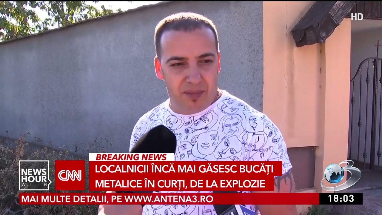 Explozia de la Crevedia. Localnicii &icirc;ncă mai găsesc bucăţi metalice &icirc;n curţi