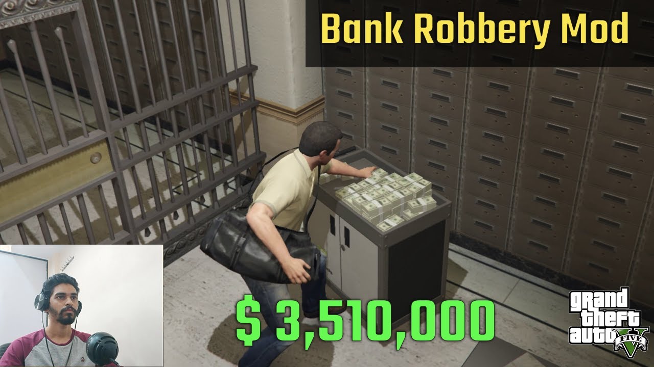 GTA 5 — Как установить мод «Ограбление банка» (Money Heist) | хинди | Шаг за шагом