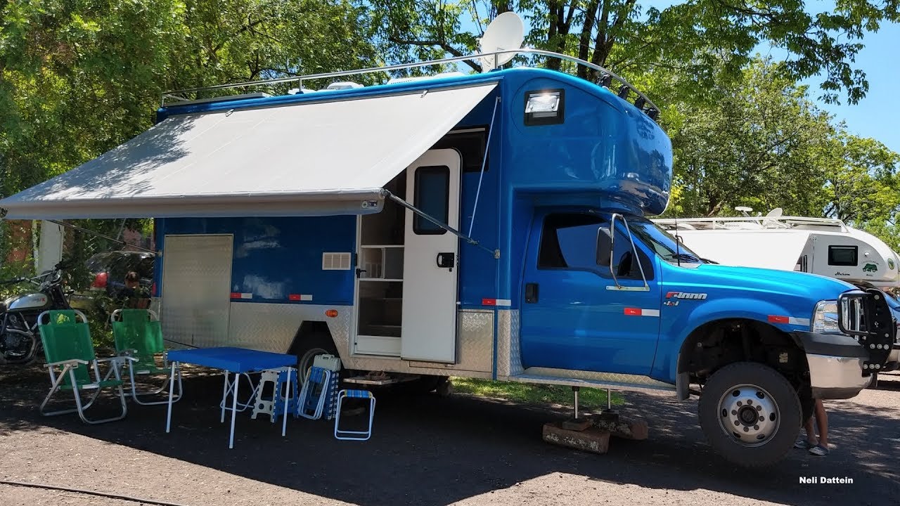 Motorhome Victória Extreme, 4x4, 2017, Ford 4000 Off-Road, 2015/2016, Expocamping, 2018.