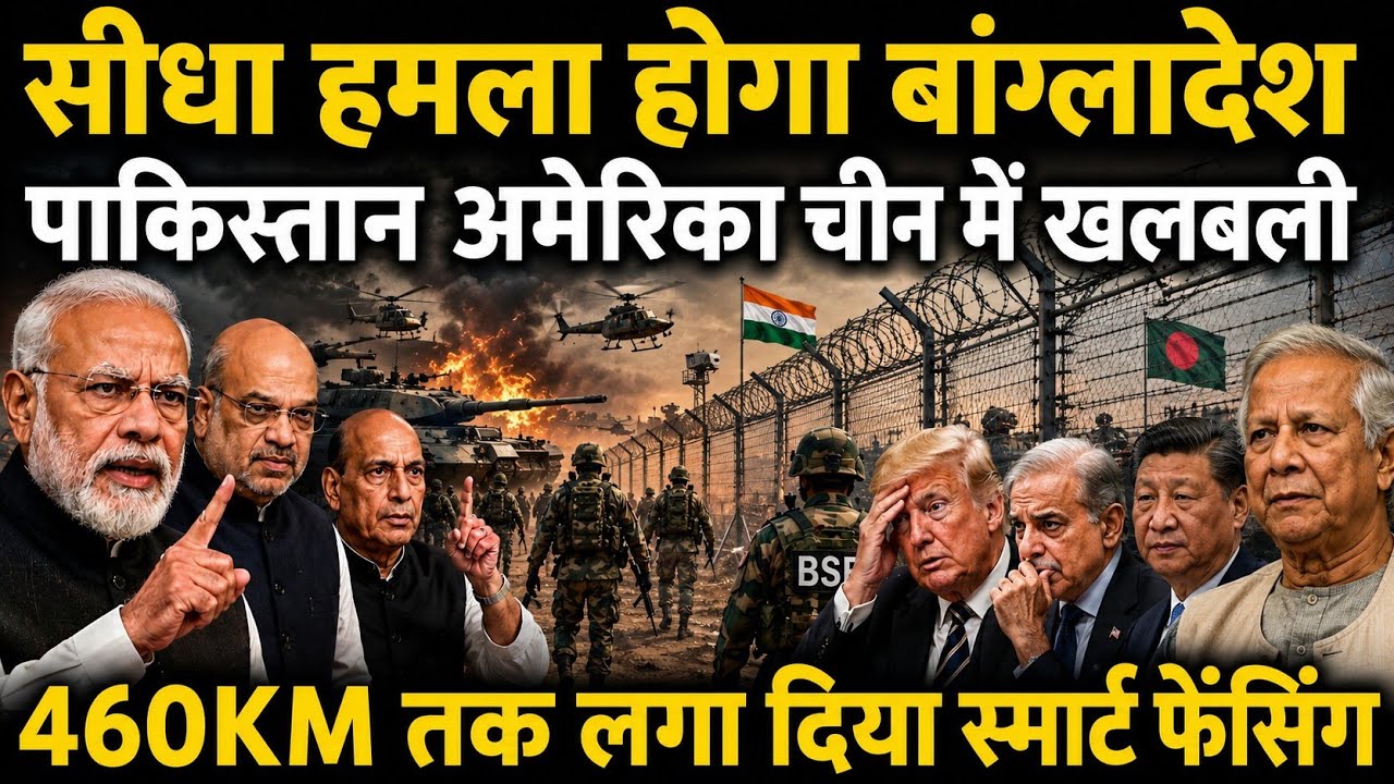 India-Bangladesh Border News 2026: Smart Fencing, BSF Alert & New Security Strategy