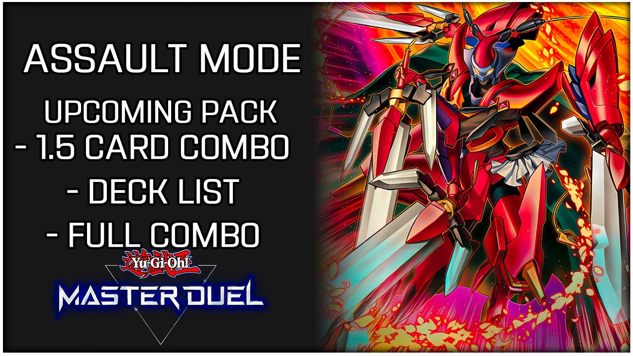 Assault Mode Deck & Combos Testing for Upcoming Selection Pack! | Yu-Gi-Oh! Master Duel