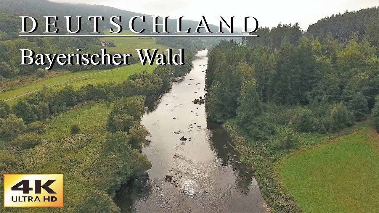 4K Wunderschönes Deutschland-Bayerischer Wald 1. Teil mit der DJI Phantom 4